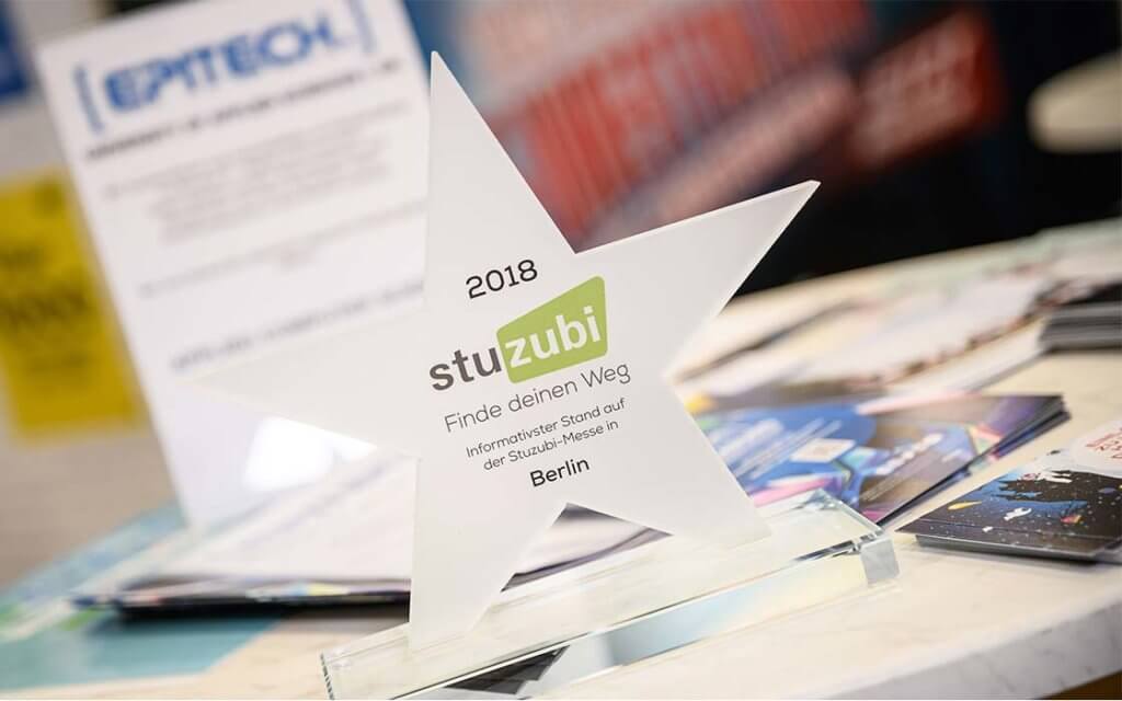 Award auf der Stuzubi Ausbildungsmesse in Hamburg 1 stuzubi-messe-3