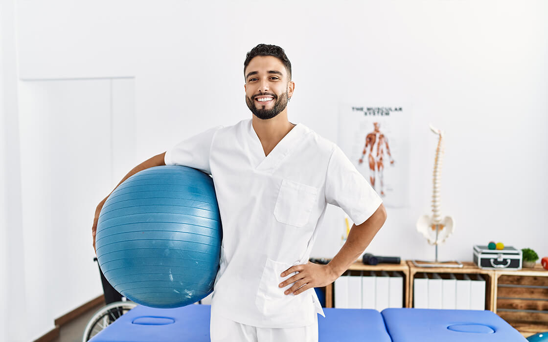 Berufe von a bis z, Physiotherapeut*in © Adobe Stock