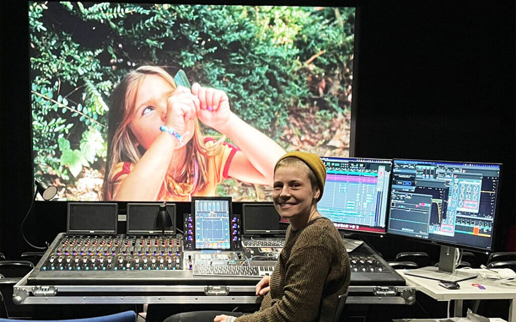 Ernie bei der Produktion ihrer Abschlussarbeit an der ifs © ifs Internationale Filmschule Köln