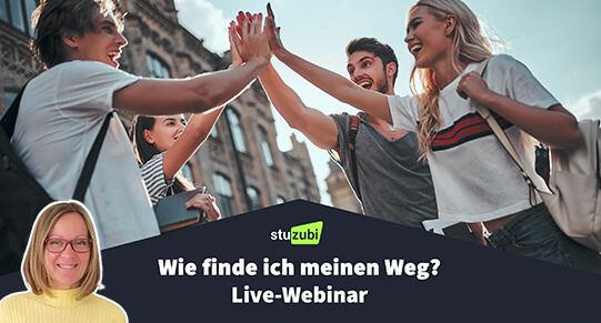 Stuzubi Dresden 26 Live Webinar mit Julia von Stuzubi als Vorbereitung deines Messebesuchs