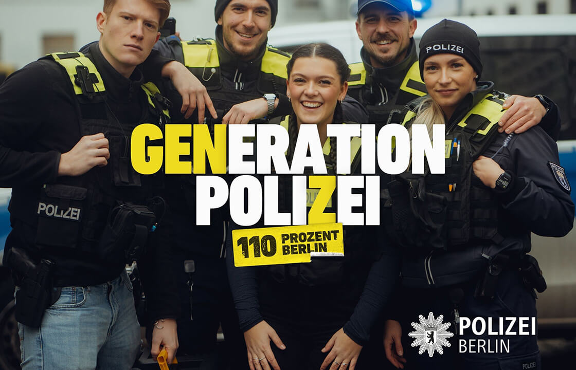 Auf der Ausbildungsmesse Berlin geht der Stuzubi Star an die Berliner Polizei