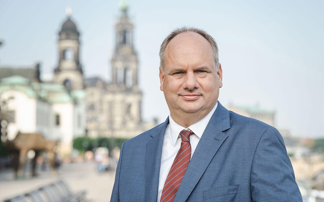 Oberbürgermeister Dirk Hilbert, Schirmherr Stuzubi Berufsorientierungsmesse Dresden © Landeshauptstadt Dresden