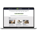 Darstellung Website Online Magazine auf Laptop