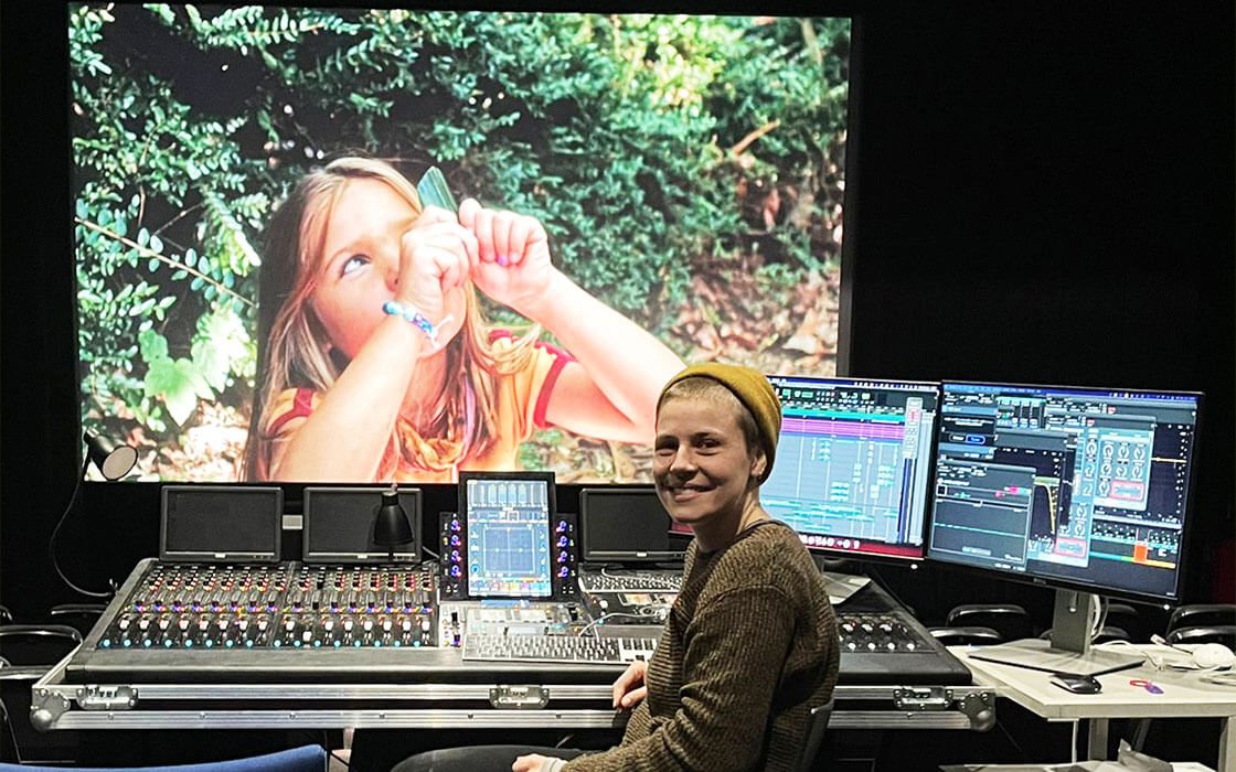 Ernie bei der Produktion ihrer Abschlussarbeit an der ifs © ifs Internationale Filmschule Köln